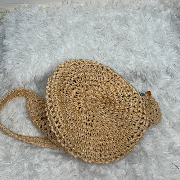 Cappelli Jeweled Straw Purse/Bag - Picture 4 of 12